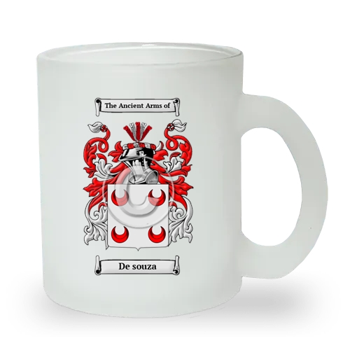 De souza Frosted Glass Mug